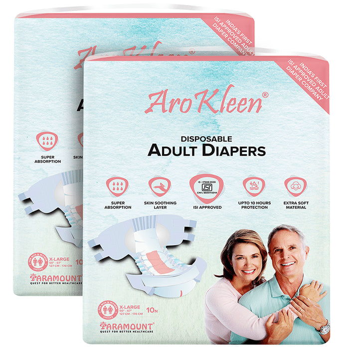 Arokleen Disposable Adult Diaper (10 Each) XL - Classic Derma