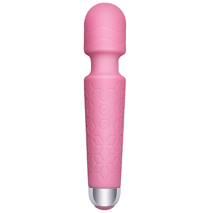 Aronpro Handheld Full Body Wand Massager with 20 Vibration Patterns Massager Pink - Classic Derma