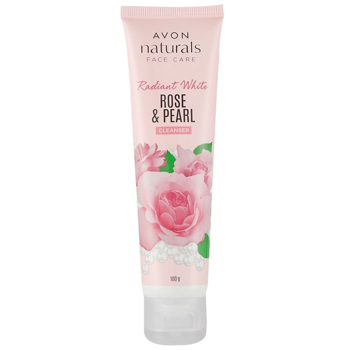 Avon Naturals Radiant White Rose & Pearl Cleanser - Classic Derma