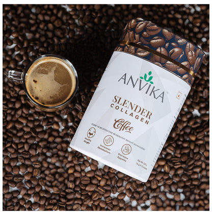 Anvika Slender Collagen Sachet for Weight Loss (16gm Each) Coffee