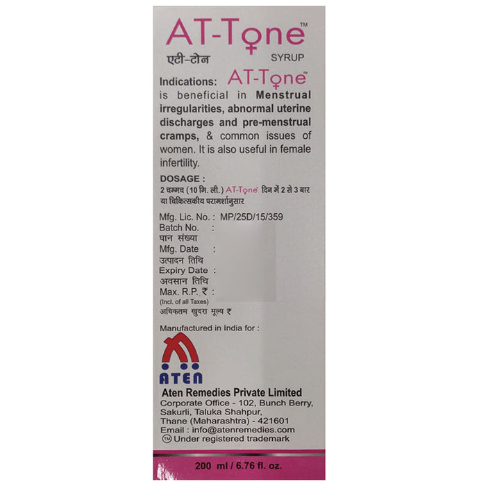 AT-Tone Syrup