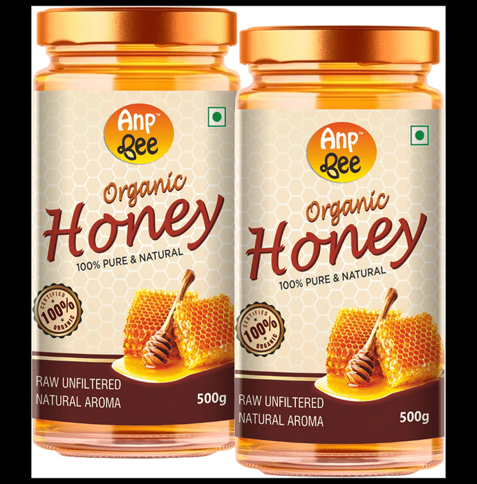 Anp Bee Organic Honey (500gm Each) - Classic Derma