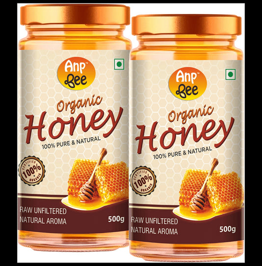 Anp Bee Organic Honey (500gm Each) - Classic Derma