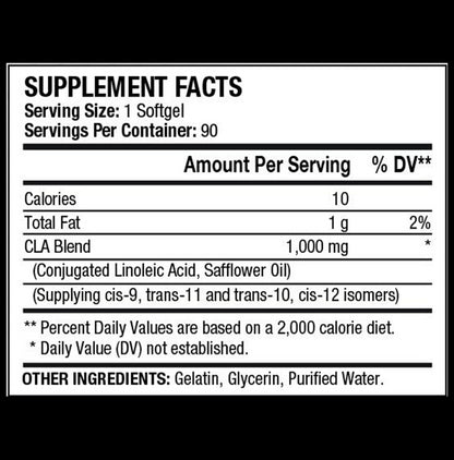 ANS Performance 1000mg CLA 3K Softgels