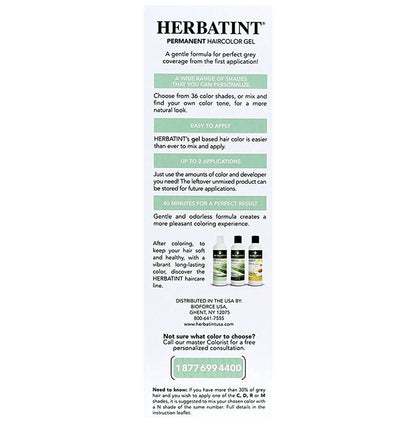 Herbatint Permanent Haircolor Gel 1N Black
