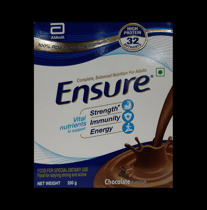 Combo Pack of Ensure Vanilla Powder Refill 1kg & Ensure Chocolate Powder 200gm