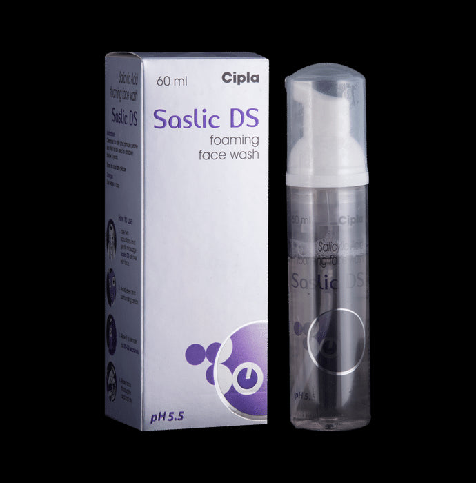 Combo Pack of Excela Moisturiser 50gm & Saslic DS Foaming Face Wash 60ml