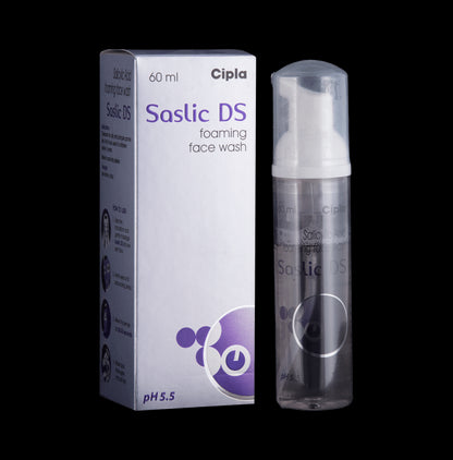 Combo Pack of Excela Moisturiser 50gm & Saslic DS Foaming Face Wash 60ml