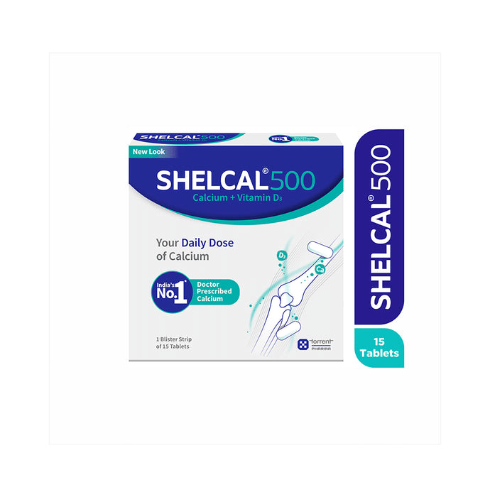 Combo Pack of Neurobion Forte Tablet (30) & Shelcal 500 Calcium+Vitamin D3 Tablet (15)