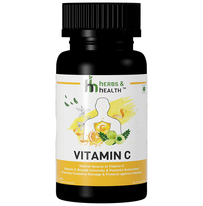Herbs & Health Vitamin C Vegetarian Capsule - Classic Derma
