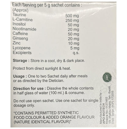 H-Fit Sachet Delicious Orange