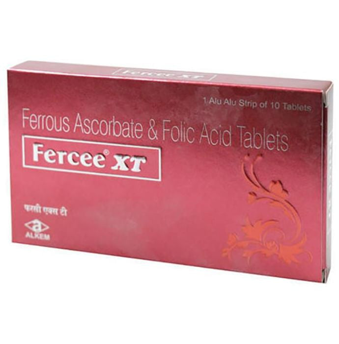 Fercee XT Tablet for Folic Acid Deficiency - Classic Derma