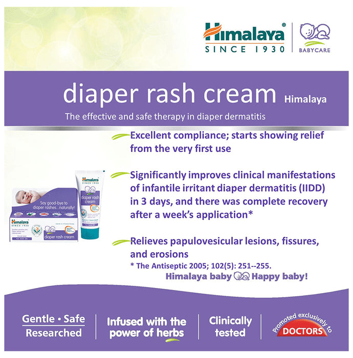 Himalaya Diaper Rash Cream for Sensitive Skin | Paraben-Free