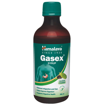 Himalaya Gasex Syrup | Digestive Wellness| Improves Digestion Elaichi - Classic Derma