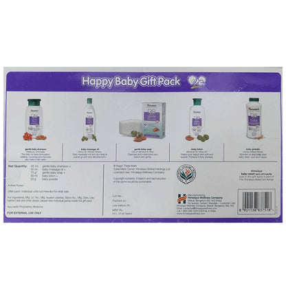 Himalaya Happy Baby Gift Pack (Oil-Powder-Soap-Lotion-Shampoo)