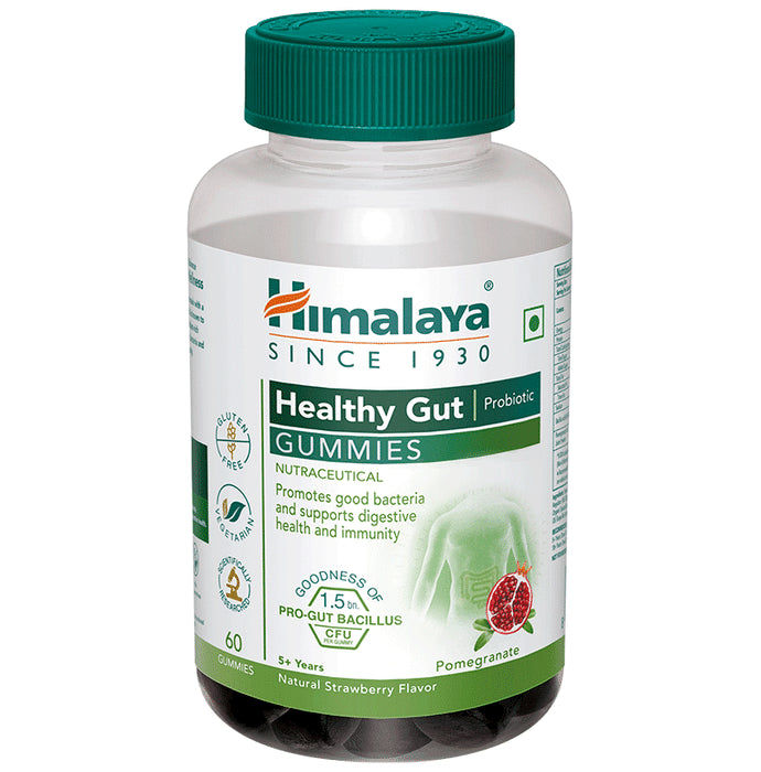 Himalaya Healthy Gut Probiotic Gummies Strawberry - Classic Derma