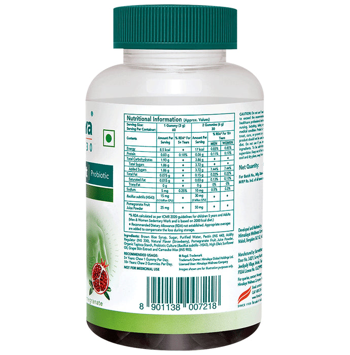 Himalaya Healthy Gut Probiotic Gummies Strawberry