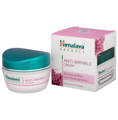 Himalaya Herbals Anti-Wrinkle Cream with Aloe Vera & Grape Extract | For Fine Lines & Age Spots