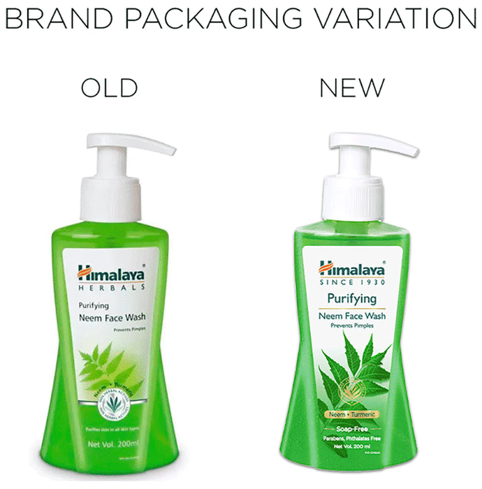 Himalaya Herbals Purifying Neem Face Wash | For Acne & Pimple Relief | Paraben and Soap Free Face Care Product