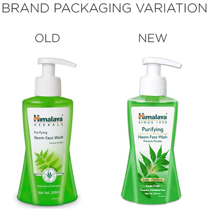 Himalaya Herbals Purifying Neem Face Wash | For Acne & Pimple Relief | Paraben and Soap Free Face Care Product