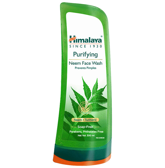 Himalaya Herbals Purifying Neem Face Wash | For Acne & Pimple Relief | Paraben and Soap Free Face Care Product - Classic Derma
