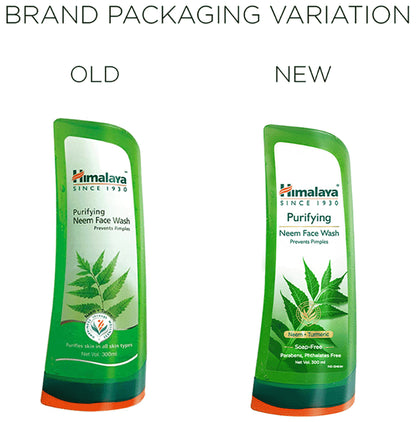 Himalaya Herbals Purifying Neem Face Wash | For Acne & Pimple Relief | Paraben and Soap Free Face Care Product