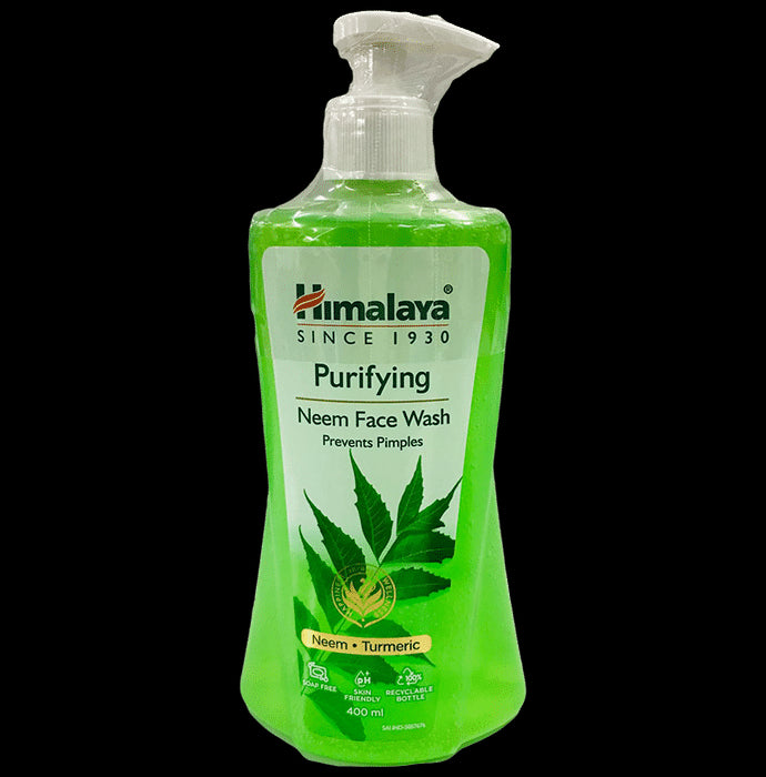 Himalaya Herbals Purifying Neem Face Wash | For Acne & Pimple Relief | Paraben and Soap Free Face Care Product - Classic Derma