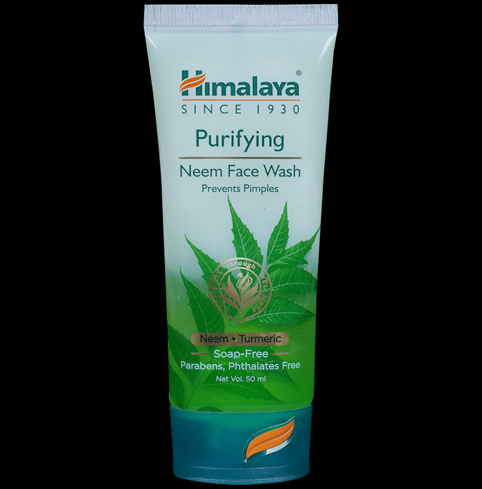 Himalaya Herbals Purifying Neem Face Wash | For Acne & Pimple Relief | Paraben and Soap Free Face Care Product