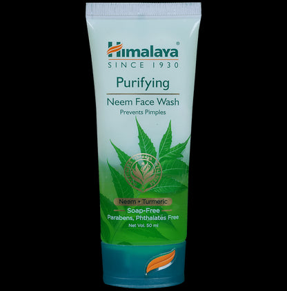 Himalaya Herbals Purifying Neem Face Wash | For Acne & Pimple Relief | Paraben and Soap Free Face Care Product