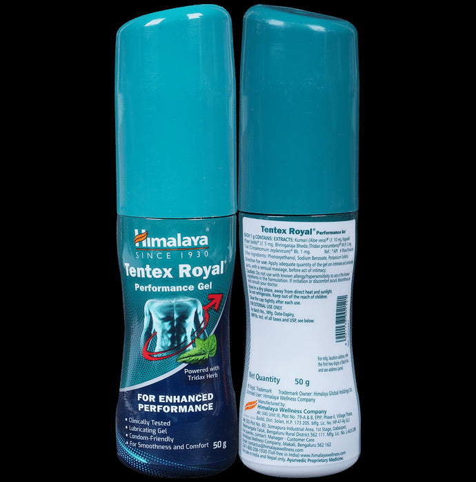 Himalaya Himalaya Tentex Royal Performance Gel for Men| Lubricating and Performance | Gel - Classic Derma