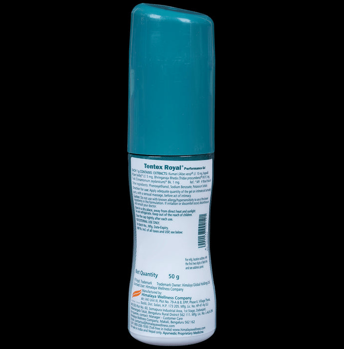 Himalaya Himalaya Tentex Royal Performance Gel for Men| Lubricating and Performance | Gel