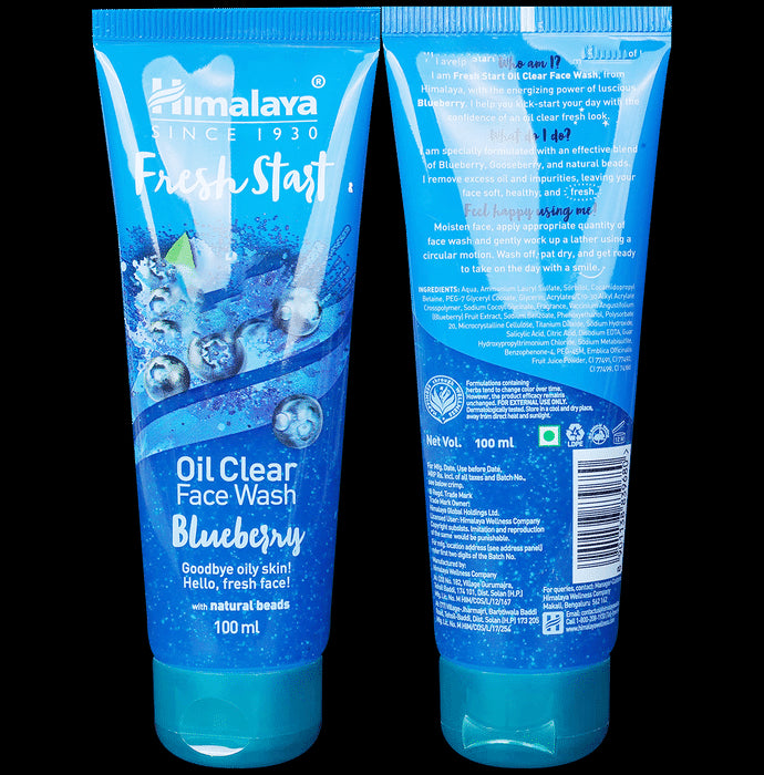 Himalaya Personal Care Fresh Start Oil Clear Blueberry Face Wash - Classic Derma