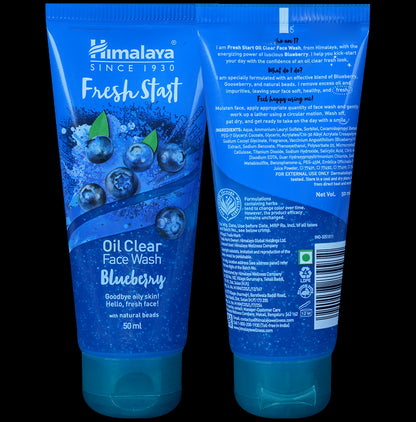 Himalaya Personal Care Fresh Start Oil Clear Blueberry Face Wash - Classic Derma