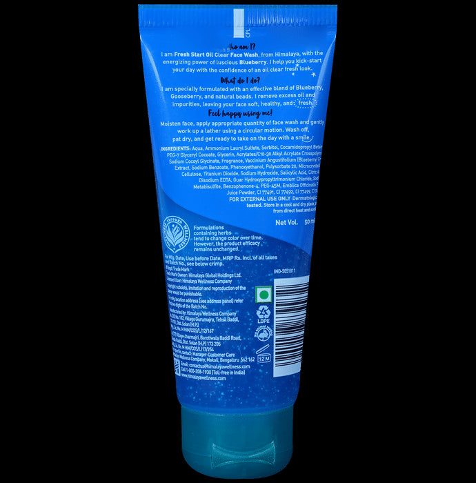 Himalaya Personal Care Fresh Start Oil Clear Blueberry Face Wash
