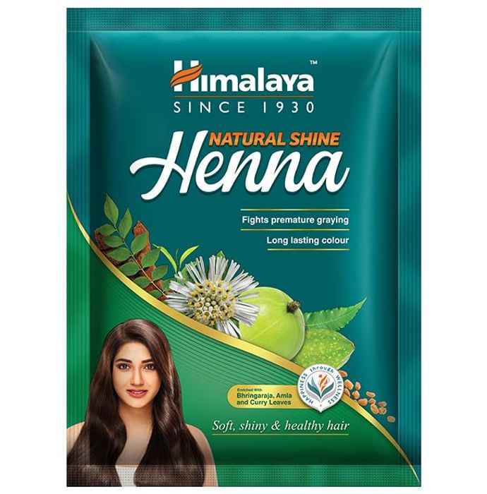 Himalaya Personal Care Natural Shine Henna Powder | Helps Manage Premature Greying of Hair - Classic Derma