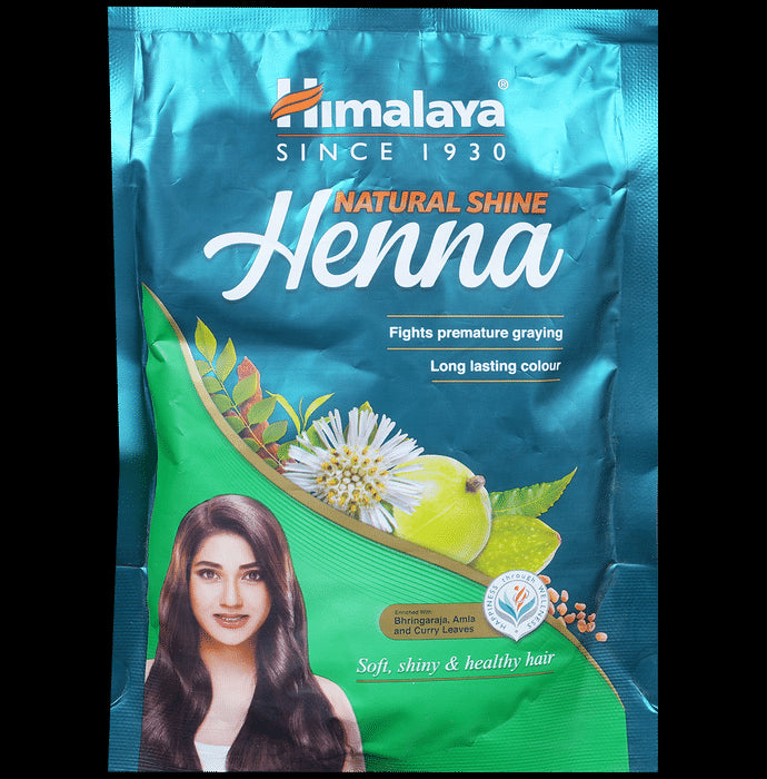 Himalaya Personal Care Natural Shine Henna Powder | Helps Manage Premature Greying of Hair