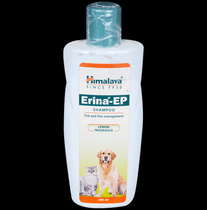 Himalaya Pet Care Himalaya Erina-EP Tick and Flea Control Shampoo (For Pets) Lemon Fragrance