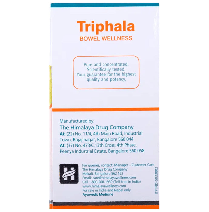 Himalaya Pure Herbs Triphala Tablet (60 Each)