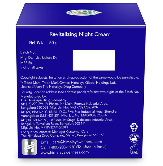 Himalaya Revitalizing Night Cream