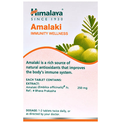 Himalaya Wellness Pure Herbs Amalaki Tablet | Helps Build Immunity