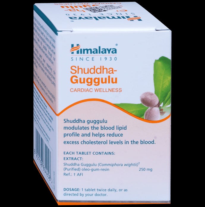Himalaya Wellness Pure Herbs Shuddha Guggulu Cardiac Wellness Tablet