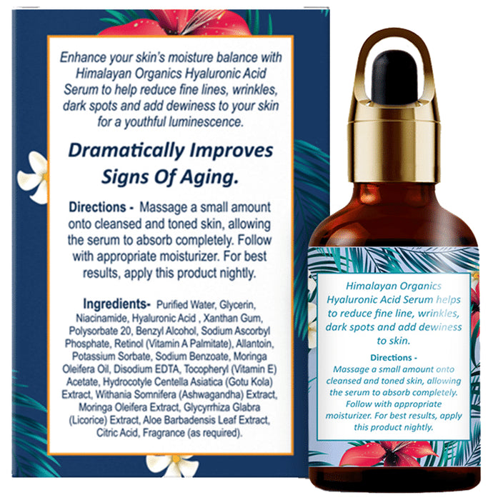 Himalayan Organics Hyaluronic Acid Rejuvenating Facial Serum