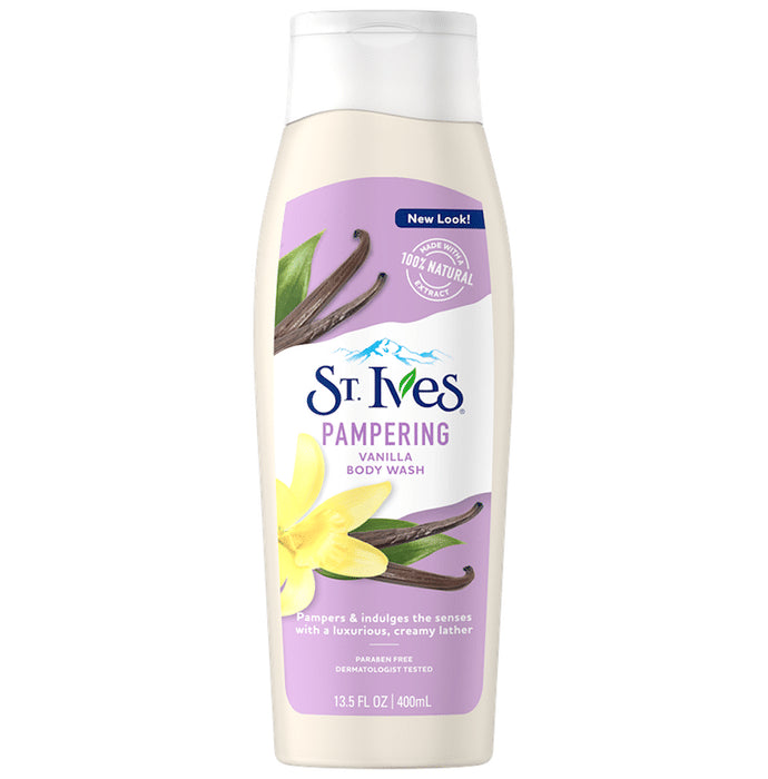 St. Ives Pampering Vanilla Body Wash - Classic Derma