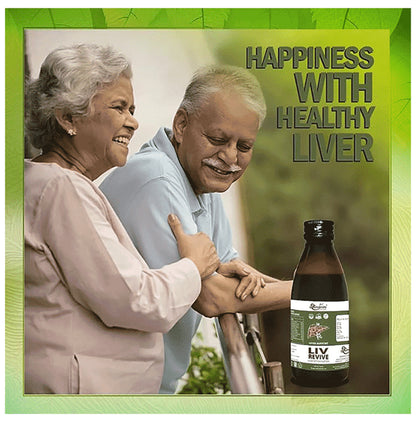 Hindrishi Ayurveda Liv Revive Syrup for Liver Detoxification & Treats Fatty Liver (150ml Each)