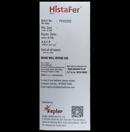 Histafer Syrup