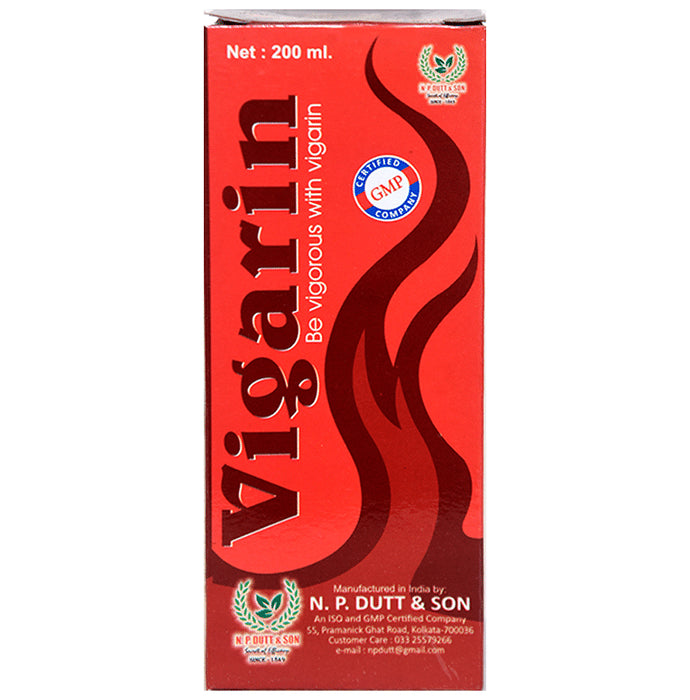 N.P. Dutt & Son Vigarin Syrup - Classic Derma