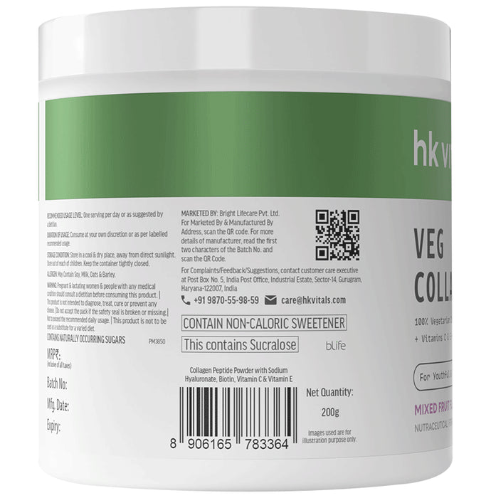 HK Vitals Skin Radiance Collagen Veg Powder Mixed Fruit