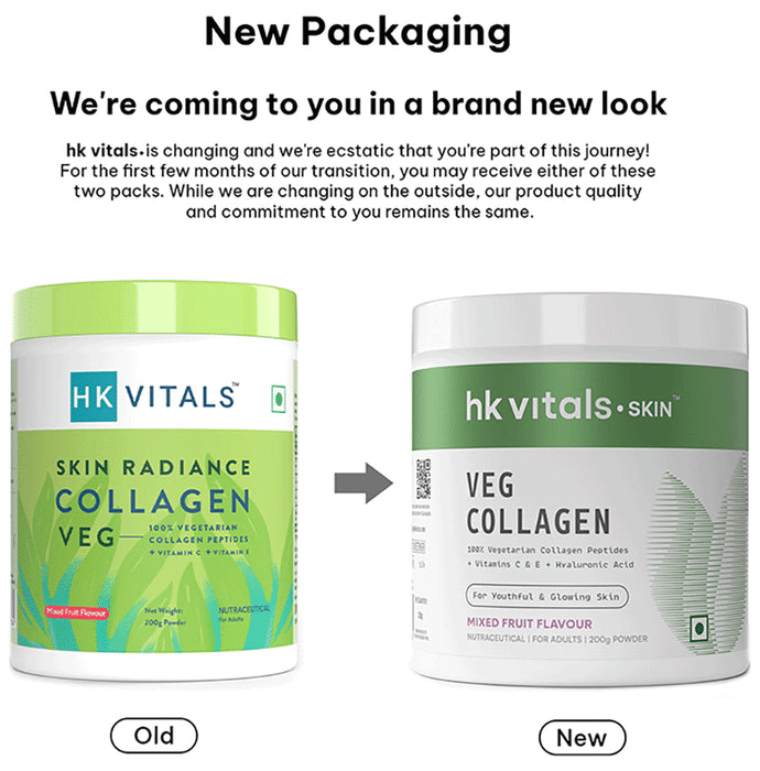 HK Vitals Skin Radiance Collagen Veg Powder Mixed Fruit