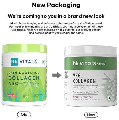 HK Vitals Skin Radiance Collagen Veg Powder Mixed Fruit