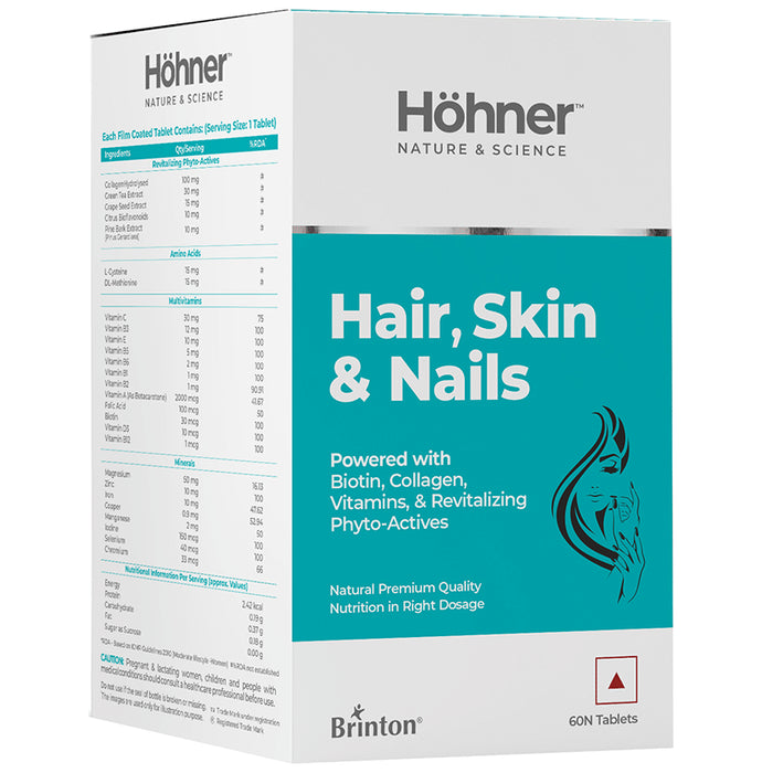 Hohner Hair, Skin & Nails Tablet - Classic Derma
